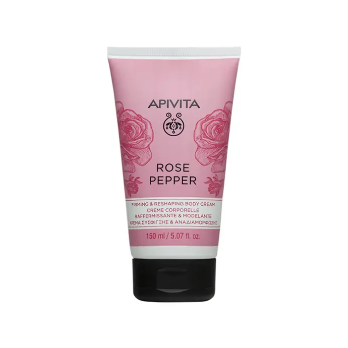 Apivita – Rose Pepper Firming and Reshaping Body Cream 150ml