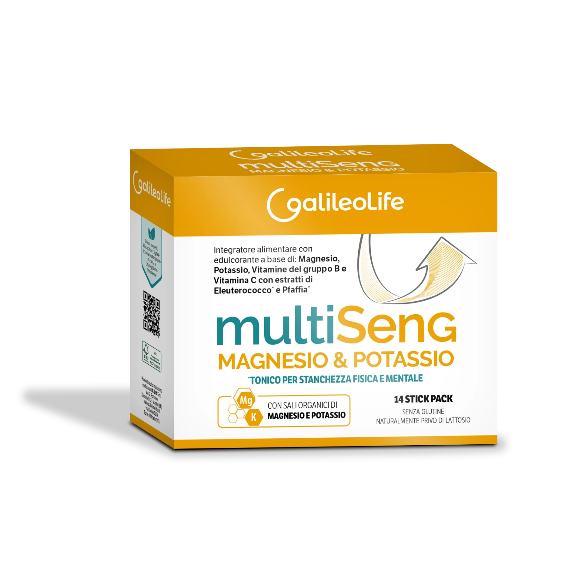 MULTISENG MAGNESIO E POTASSIO 14 STICK