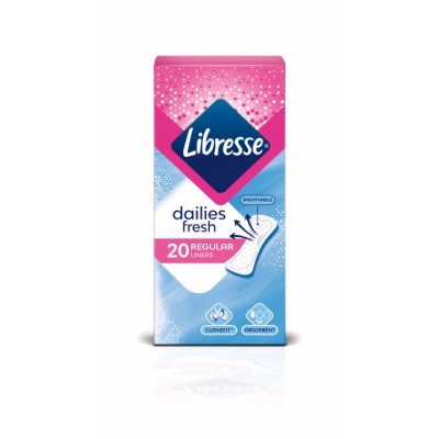Libresse Normal Curve Fit Daily Liners 2 X 20 Pcs