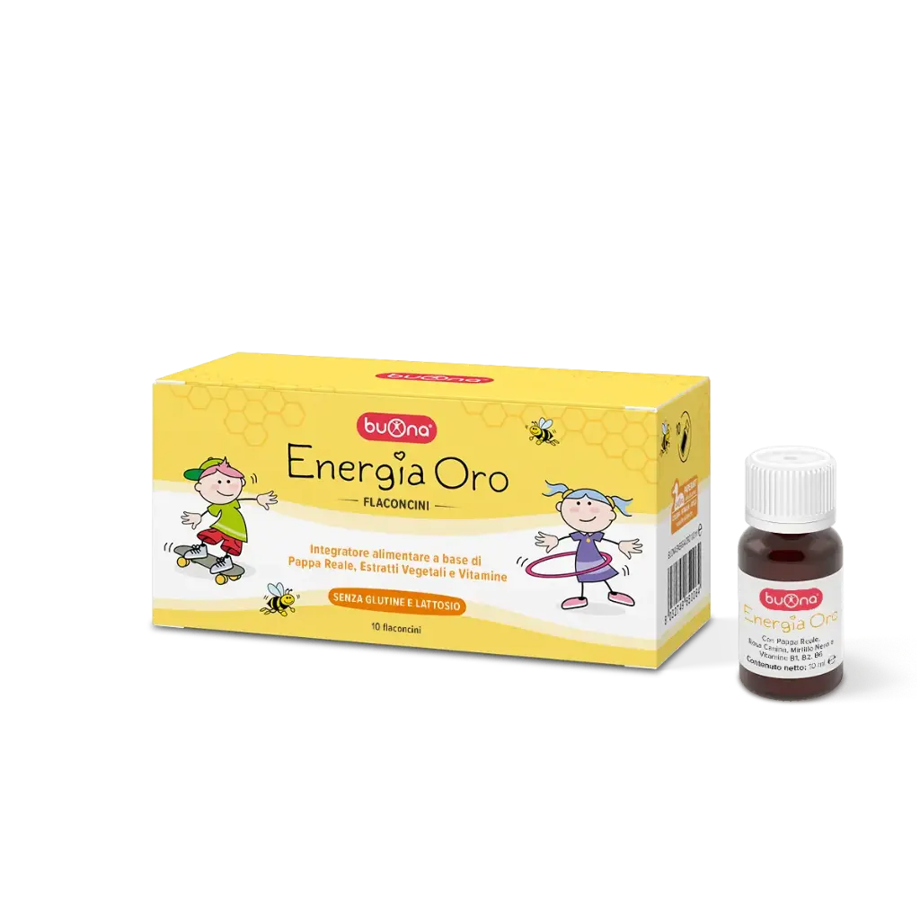 Buona Energia Oro Antioxidant Supplement for Children 10 flakon