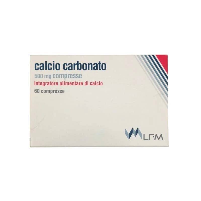 CALCIO CARBONATO 500MG * 60 TBL