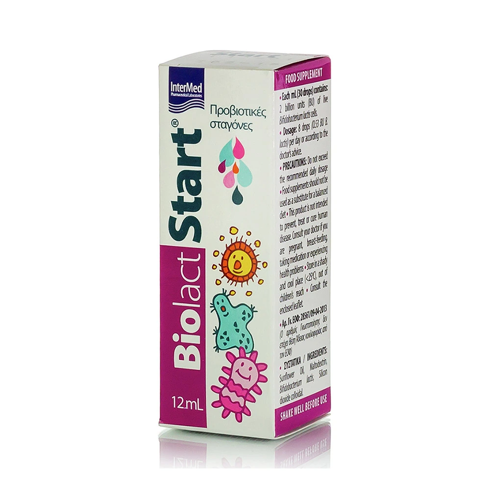 BIOLACT START ORAL DROPS 12 ML
