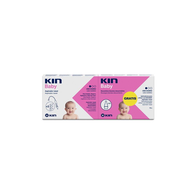 Kin Baby Aspirador Nasal + Recambio 2 U
