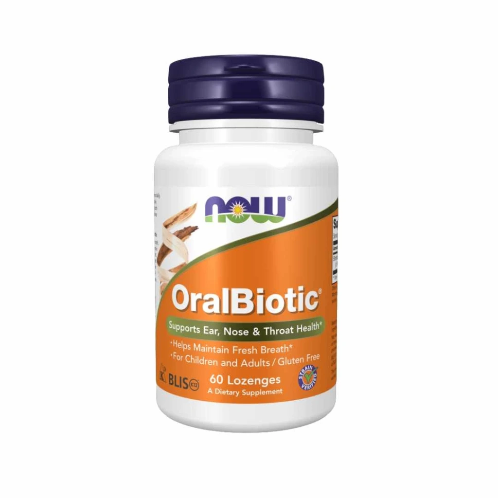 Now Oralbiotics 60 Lozenges