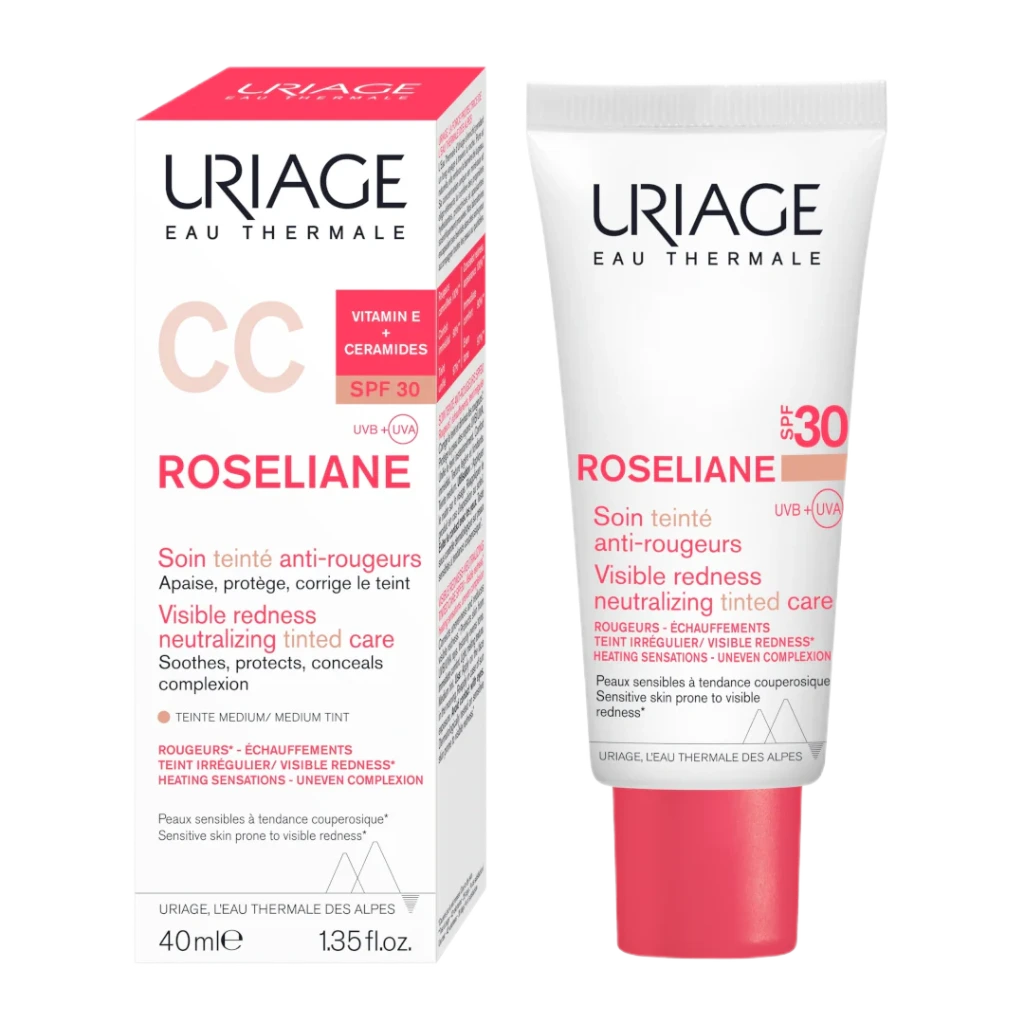 Uriage Roseliane Visible Redness-Neutralizing Care SPF 30 40 Ml