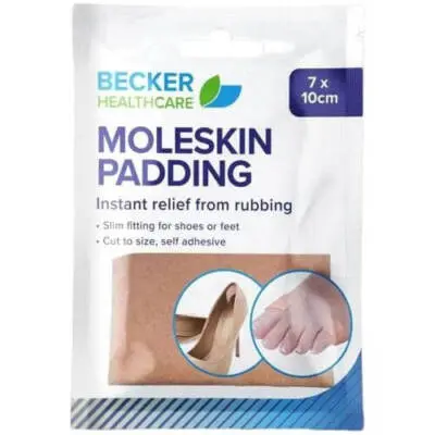 Moleskin Padding: Customisable Comfort and Protection