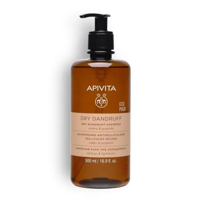 Apivita dry dandruff shampoo 500ml