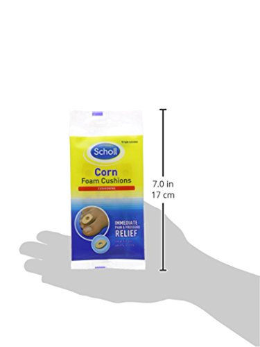 9 Pack Scholl Foam Corn Cushions -  Cushions Scholl Corn Foam 9 Immediate Pressure Relief 3