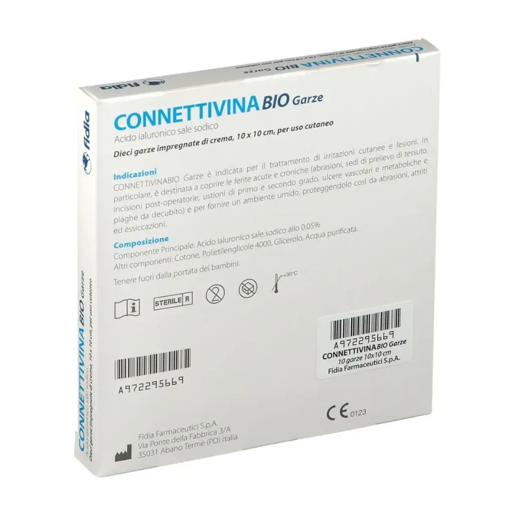 Fidia ConnettivinaBio Garze 10x10cm