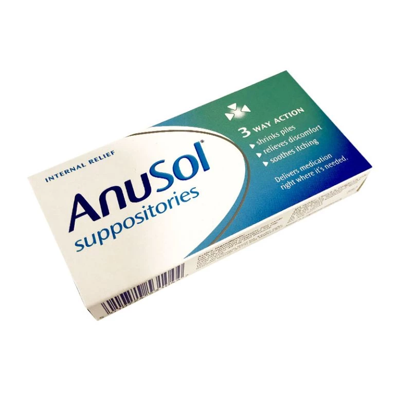 Anusol Suppositories 12 Suppositories