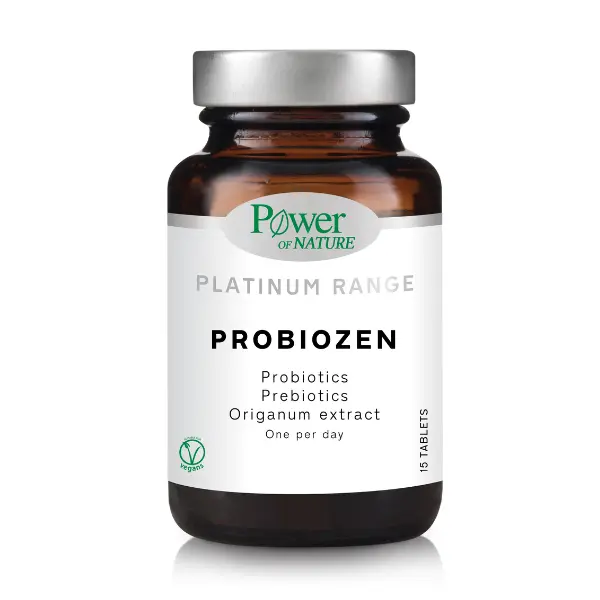 Power of Nature Platinum Range Probiozen, 15tabs