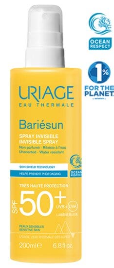 Uriage Bariésun Spray SPF 50+ Protective Spray for the Face and Body SPF 50+ 200 Ml