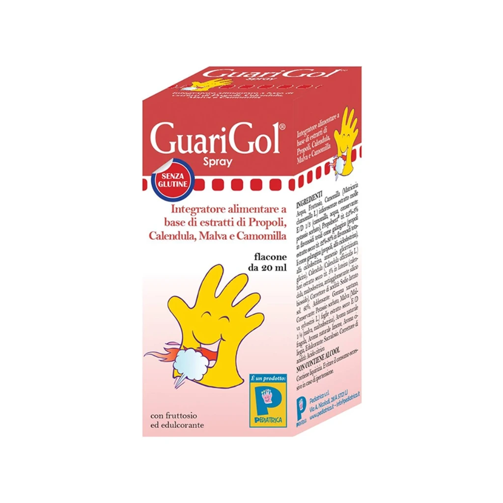 Pediatric Guarigol Spray Throat for Kids 20ml