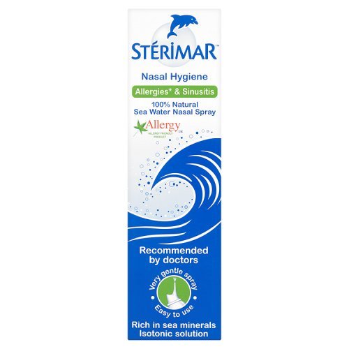 Sterimar Hayfever & Allergy Relief, Nasal Spray, 100% Natural Sea Water, 50 ml