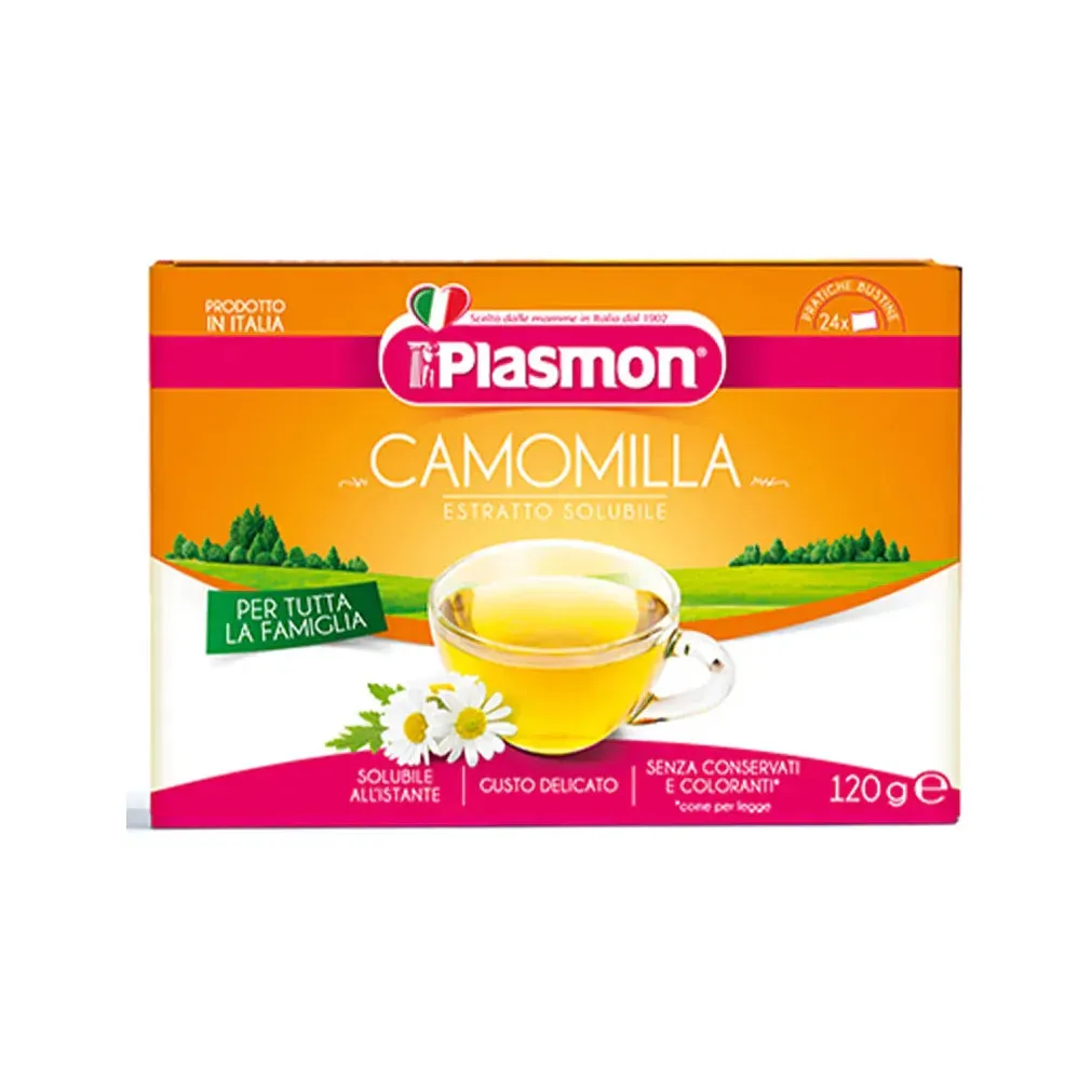 Plasmon Chamomile Tea X 24 Sachets 120 G