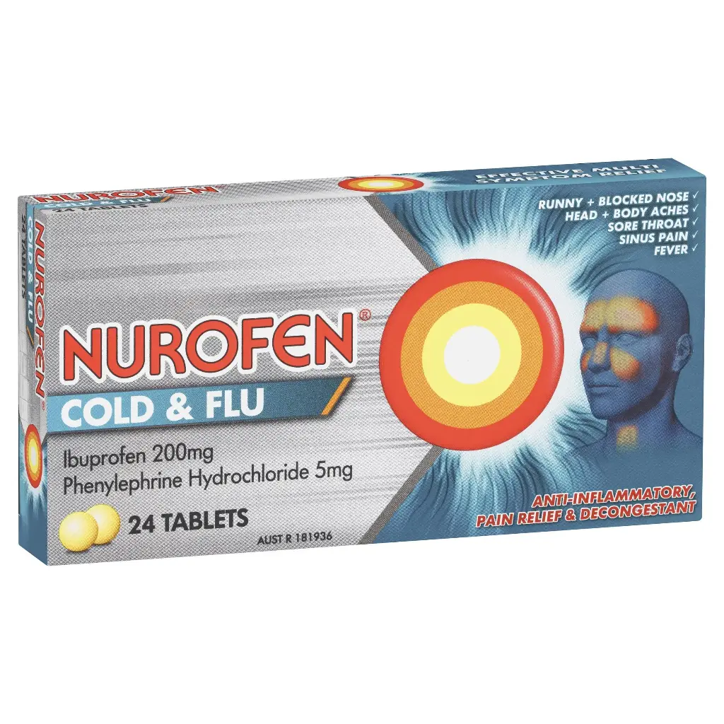 Nurofen Cold and Flu 24 tablets