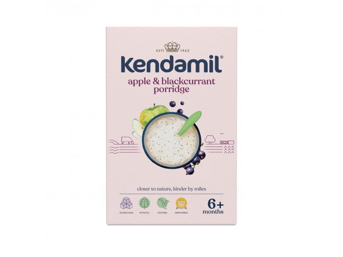 Kendamil Apple & Blackcurrant Porridge 150gr