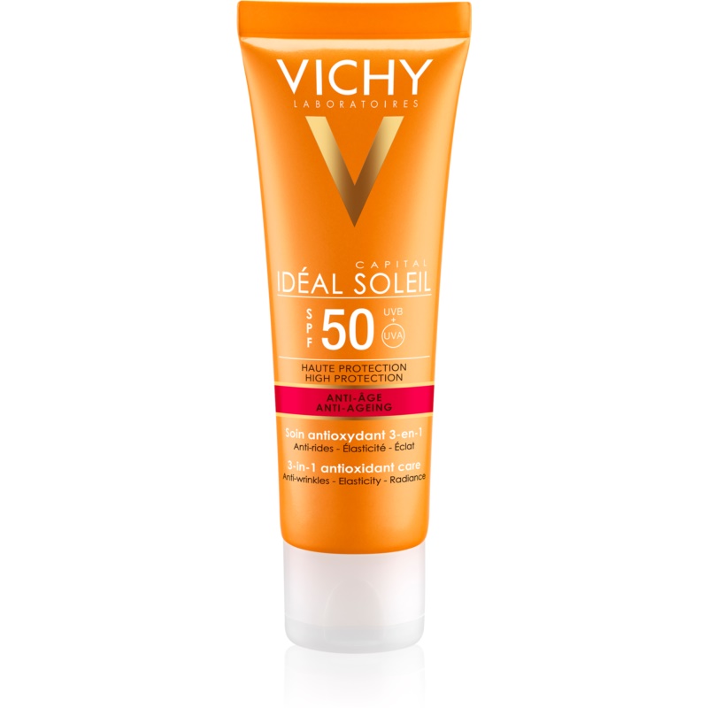 Vichy Capital Soleil Protective Cream Against Skin Ageing SPF 50 50 Ml