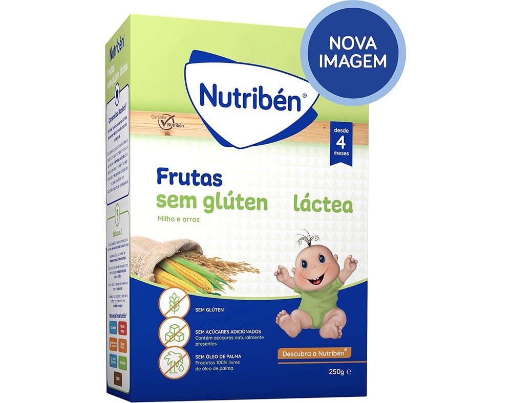 Nutriben Papa Lactea  Frutas 250g