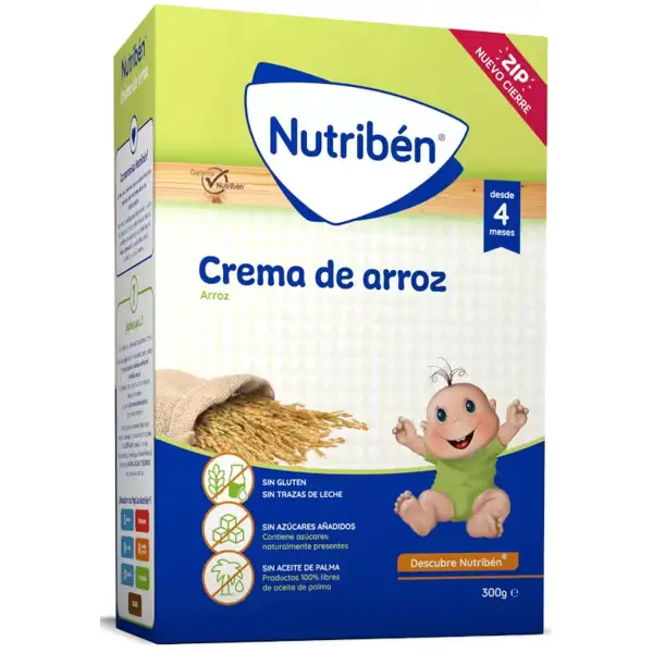 Nutriben 300g gluten-free rice cream
