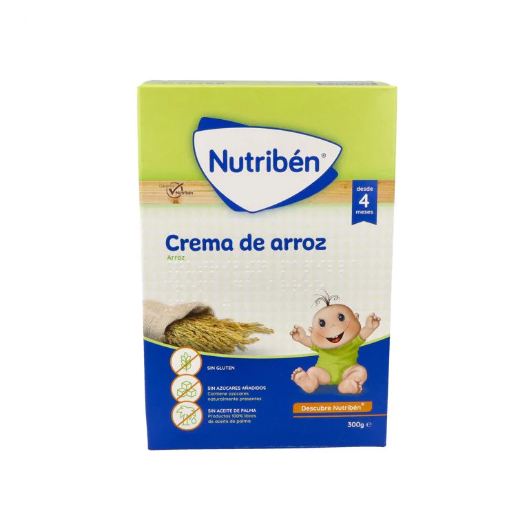 Nutriben gluten-free rice cream 300g