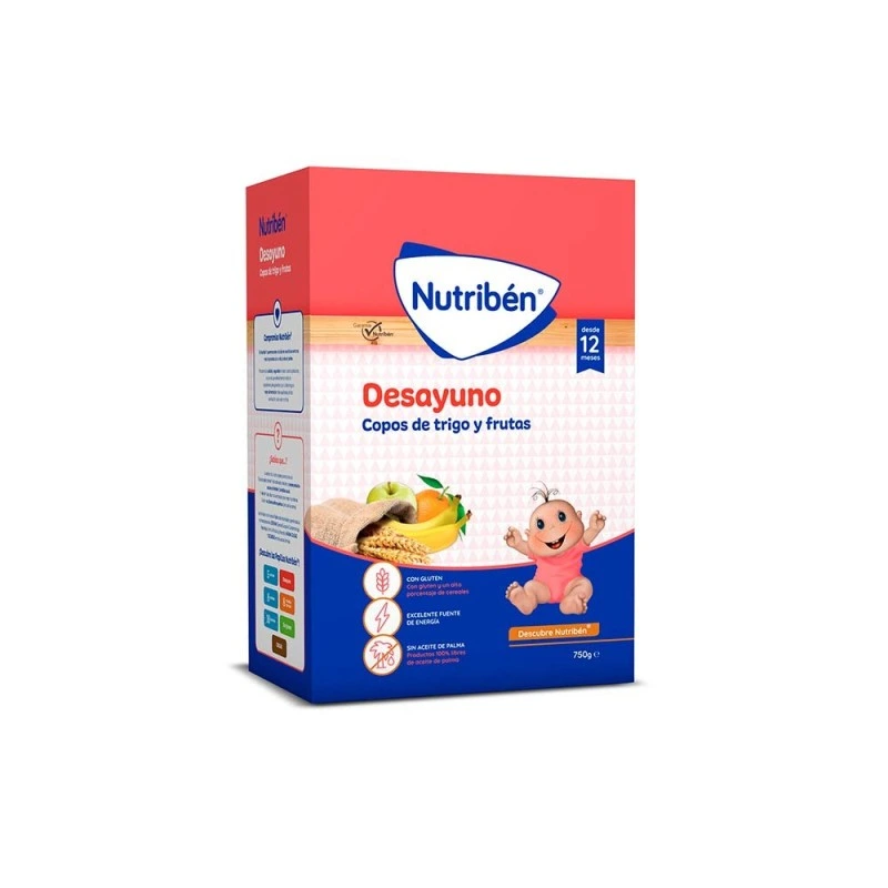 Nutriben Breakfast Wheat and Fruits 750 gr