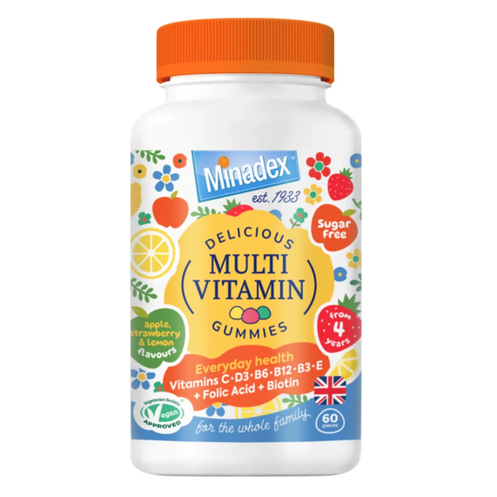 Minadex Multivitamin Gummies - 60 Gummies