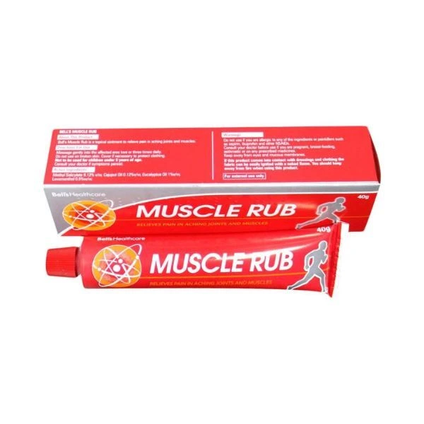 Bells Muscle Rub (colourless) 40g