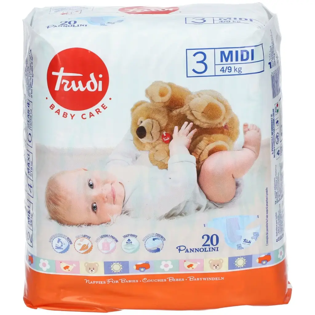 TRUDI Baby Care Pannolini Mini 4/9 kg
