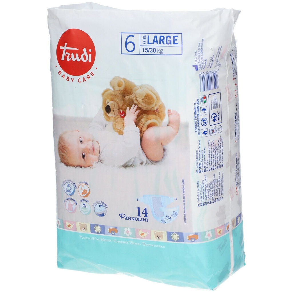 Trudi Pannolini 6 Extra Large
