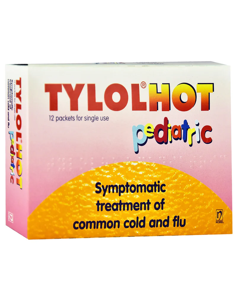 TYLOLHOT PEDRIATIC - 12 SACHETS
