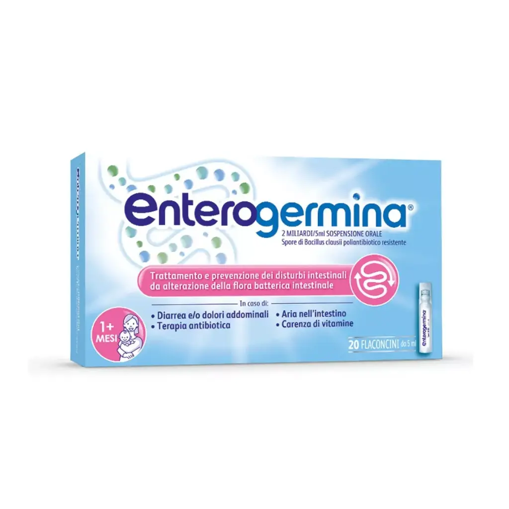 Sanofi Enterogermina lactic ferments 10 Bottles 2 billion