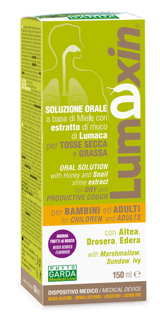 Lumaxin DM Syrup Honey and Extract Snail Muco 150 ml