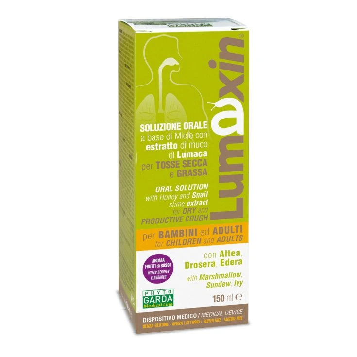 Lumaxin DM Syrup Honey and Extract Snail Muco 150 ml