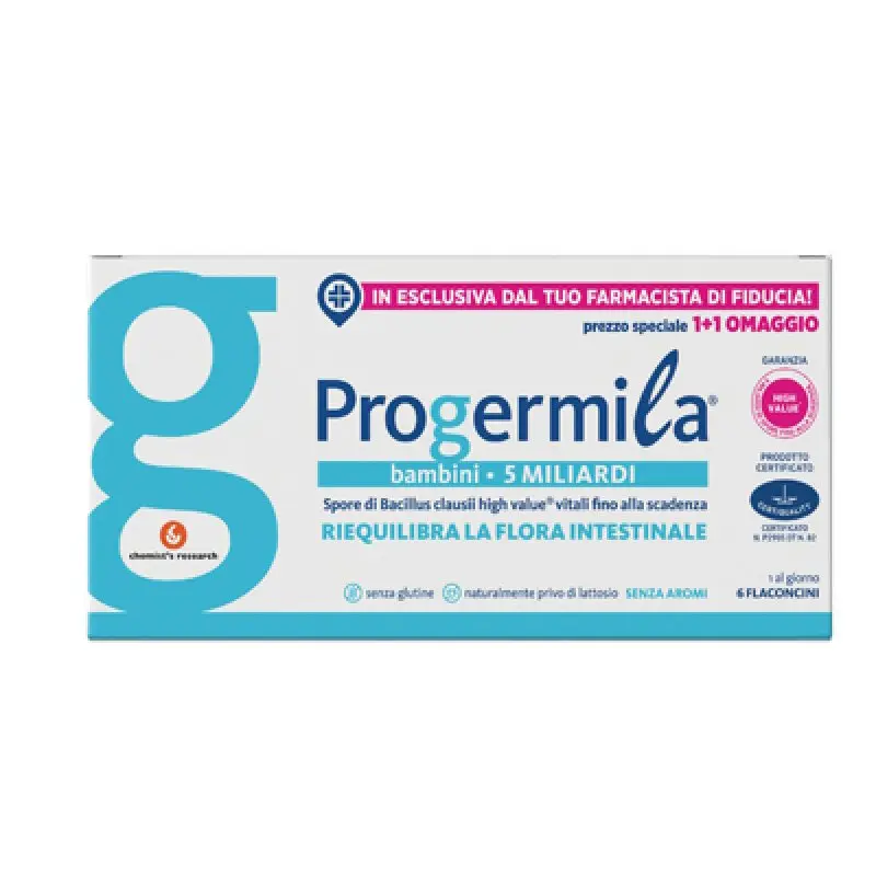 Progermila Bambini 5 Miliardi 6 flacone