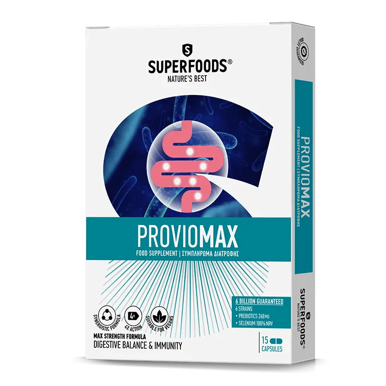 Superfoods Proviomax Dietary Supplement, 15caps