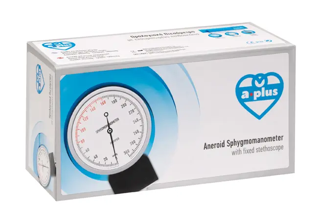 Alfa Care Acheck Analogue Brachial Pressure Gauge with Stethoscope