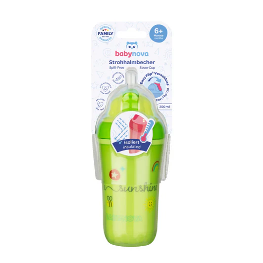 Baby Nova straw drinking cup 250ml