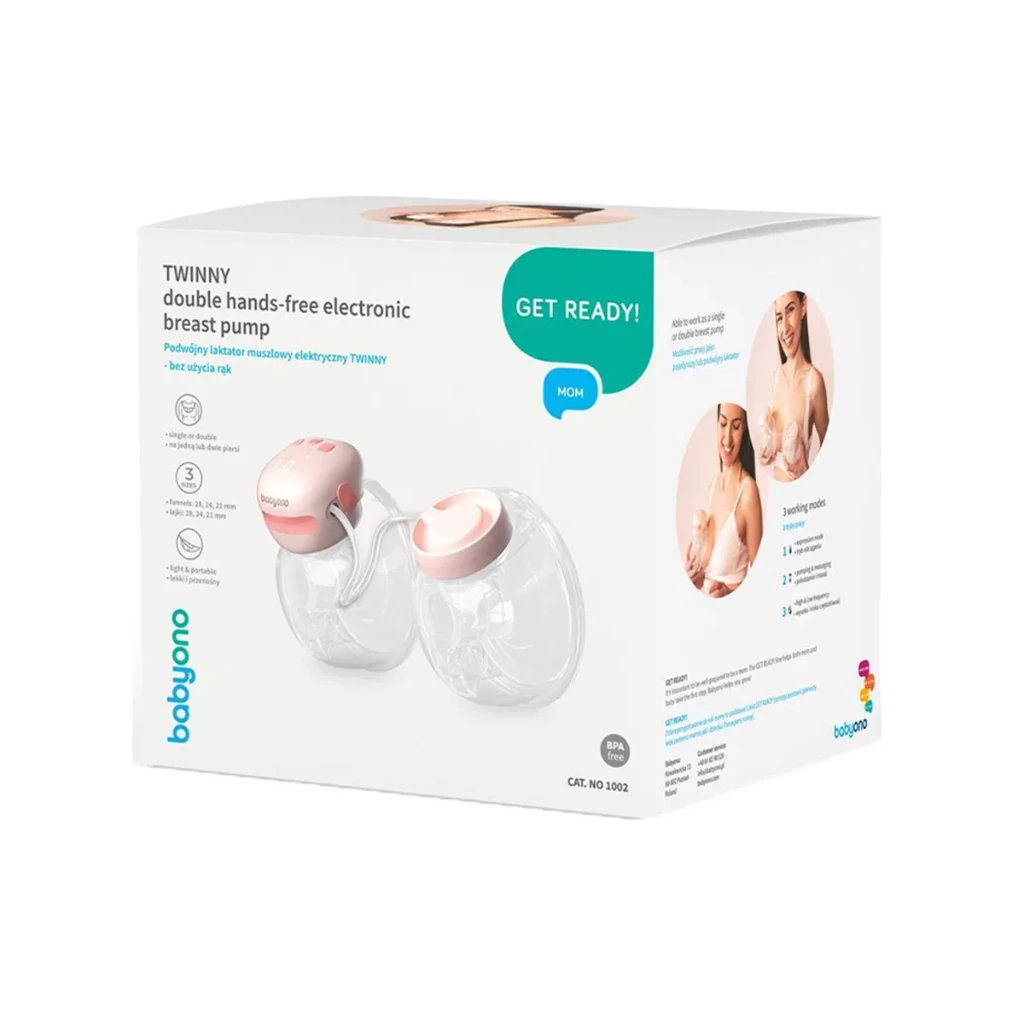 TWINNY Double Electric Breast Pump - Hands-Free