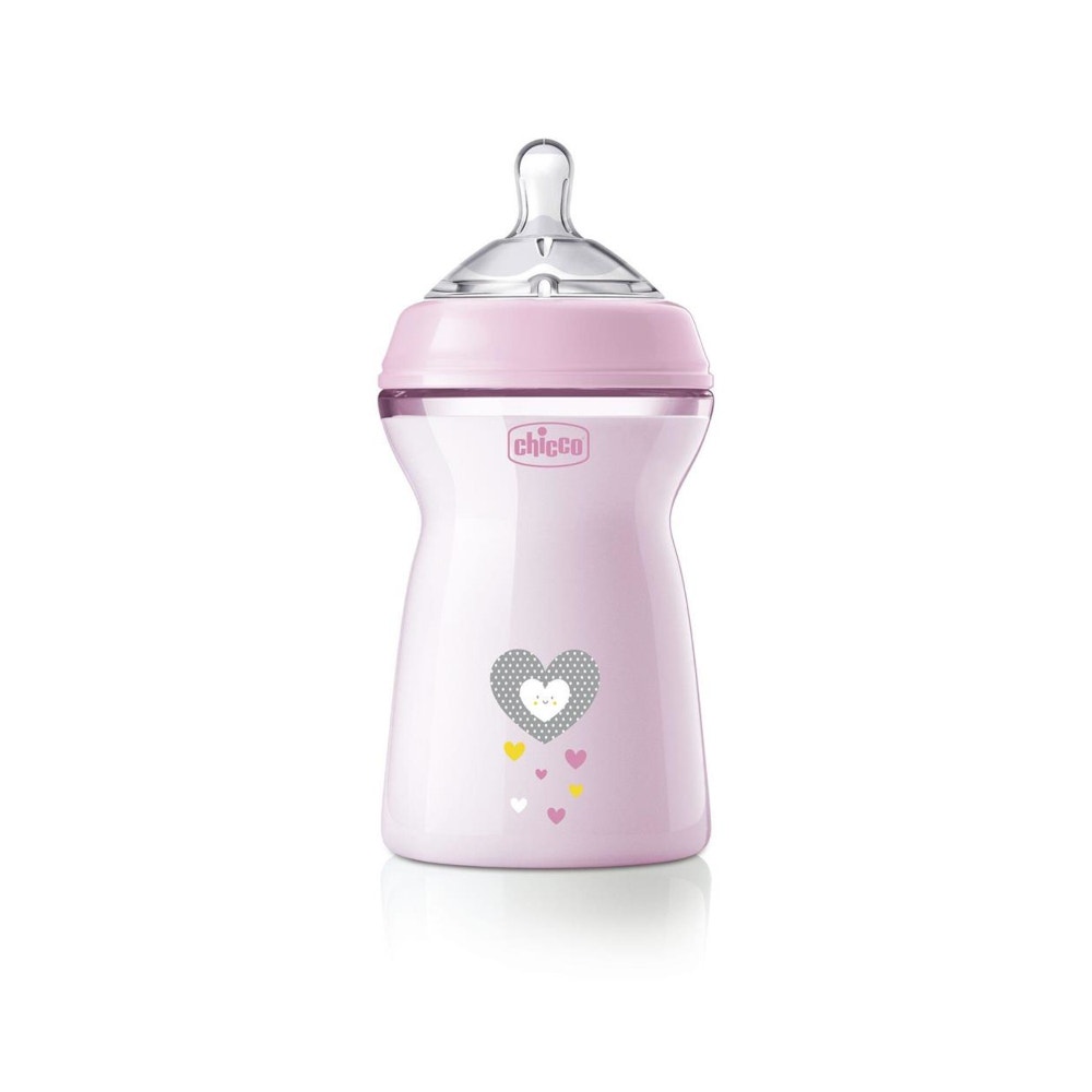 Chicco Natural Feeling Girl Bottle 6m+ 330 Ml