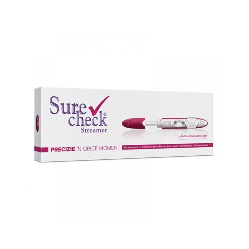 SURECHECK STREAMER TEST SHTATZANIE