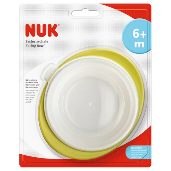 NUK Easy Learning Feeding Bowl 6 Months +