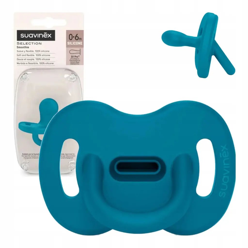 Suavinex SX Pro 0m+ 100% silicone, orthodontic