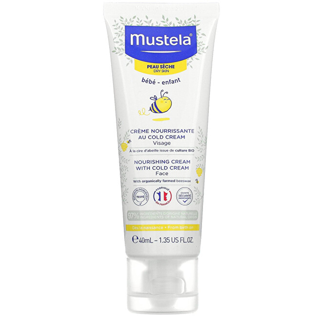 Mustela Nourishing Cream with Cold Cream & Organic Beeswax