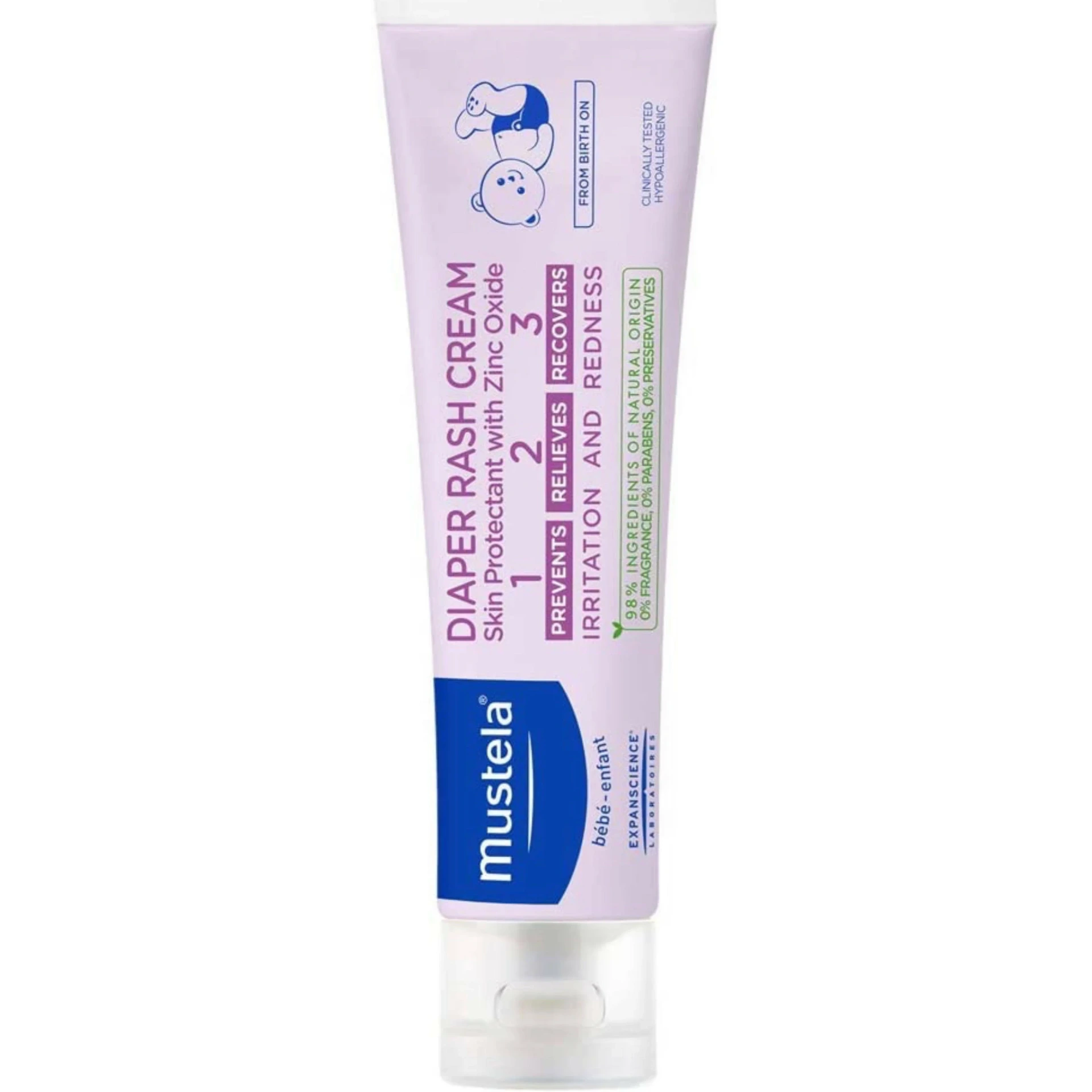 Mustela Bébé Nappy Rash Cream for Babies 50 Ml