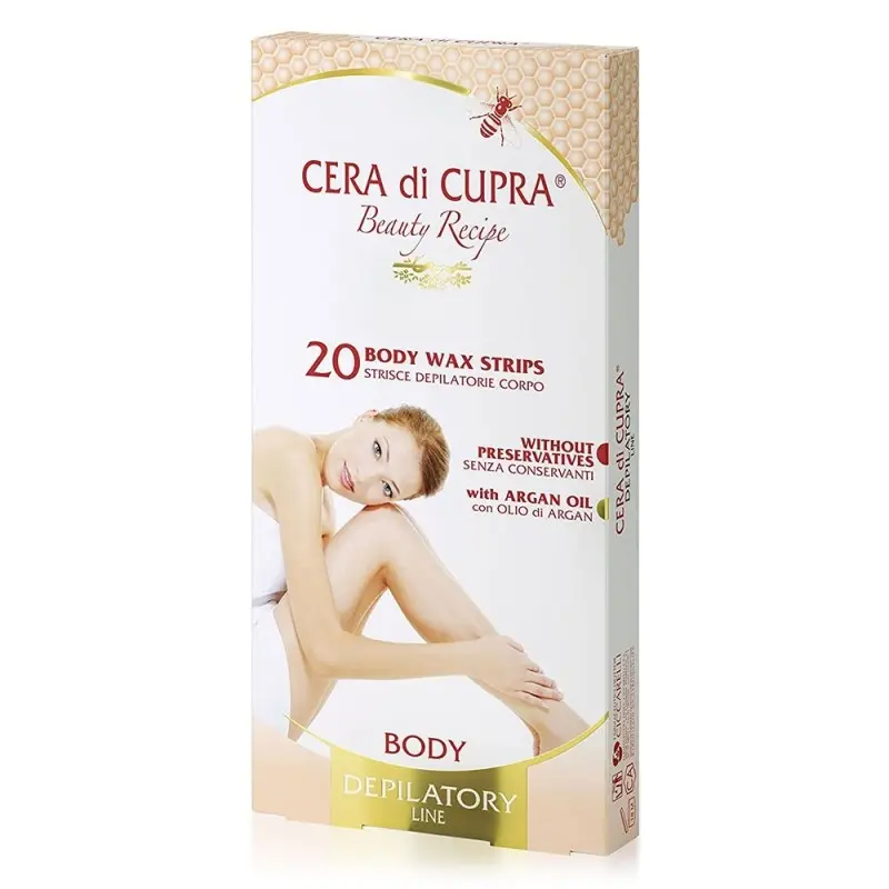 Cera Di Cupra Body Wax Strips 20 Pieces