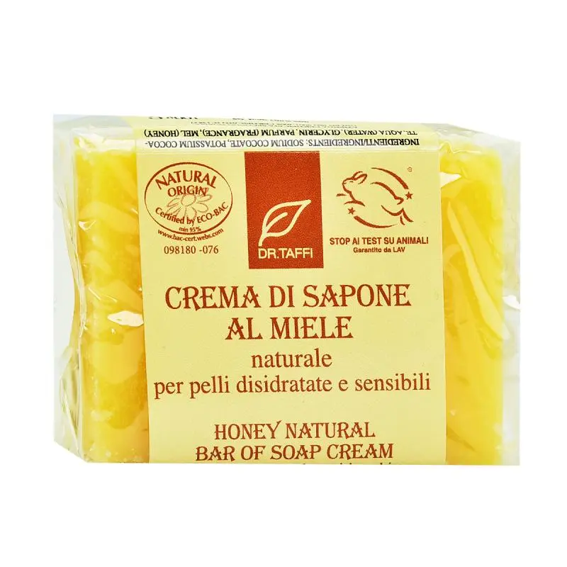 Dr.Taffi Honey Natural Bar Of Soap Cream 100 G