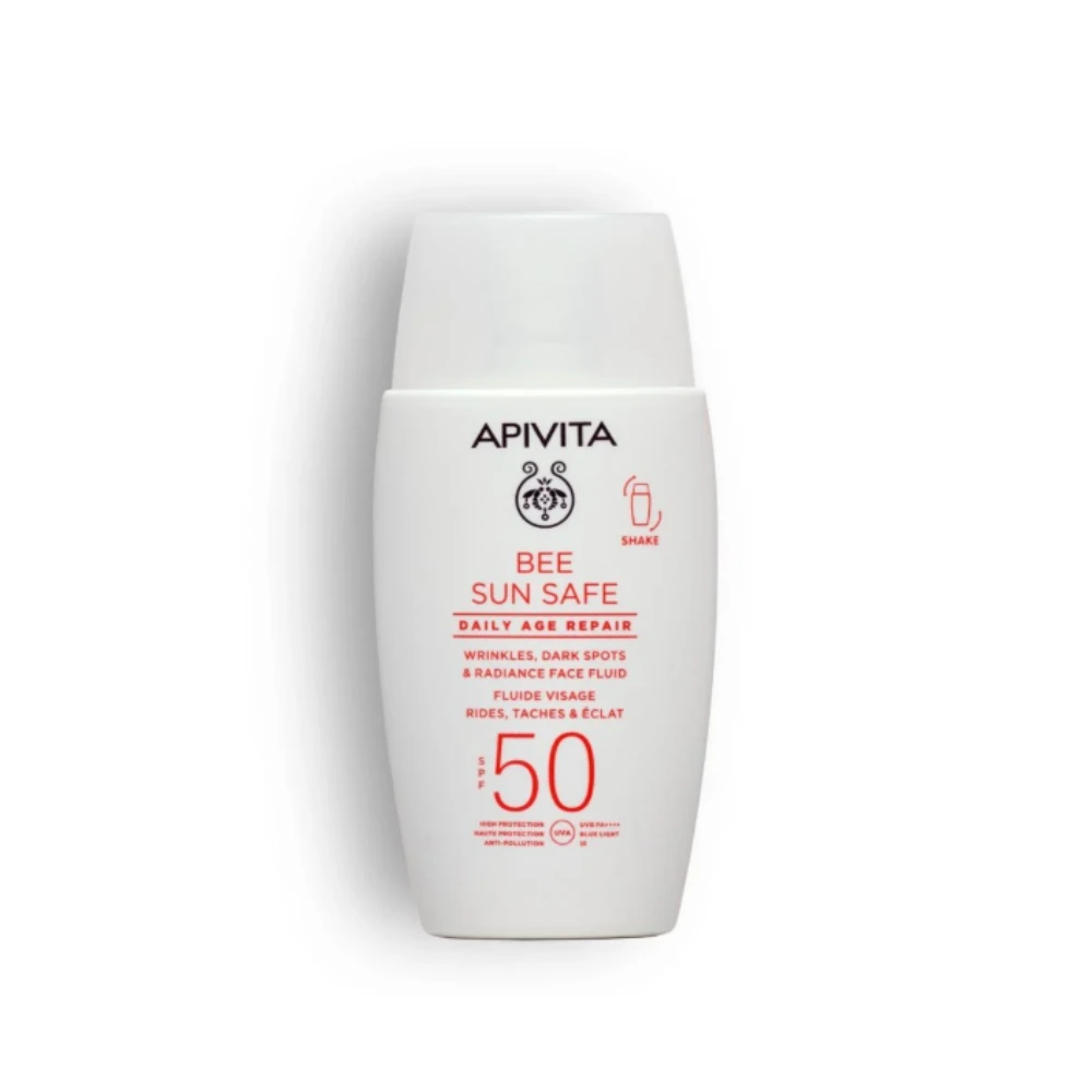 Apivita Bee Sun Safe Reparacin Antiedad Diaria SPF50 50 Ml