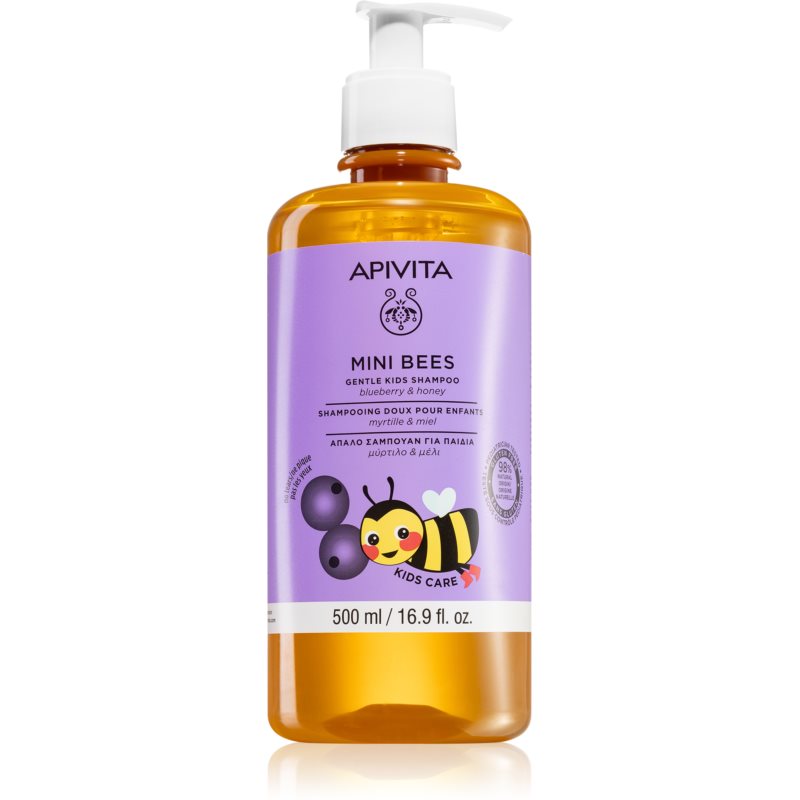 Apivita Mini Bees Delicate Shampoo for Children Blueberry & Honey 500ml
