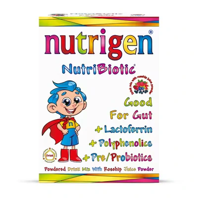 Nutrigen Nutribiotic Powdered Drink Mix for Children, 10 sachets